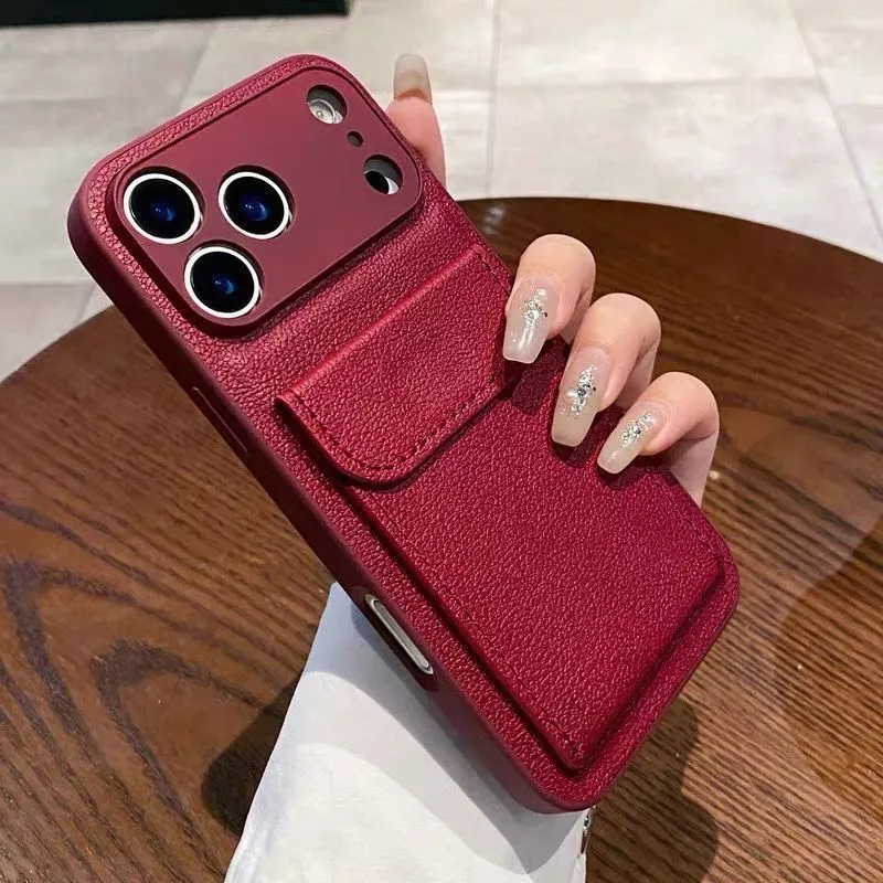 Premium Leather Card Holder Phone Case