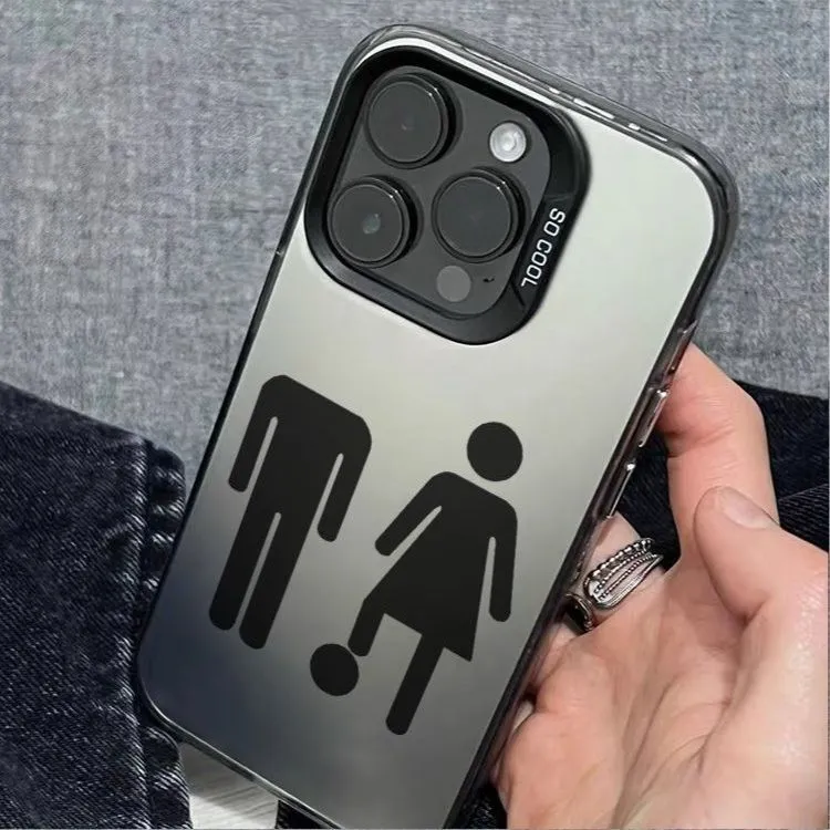 Minimalist Men & Women Icon Phone Case