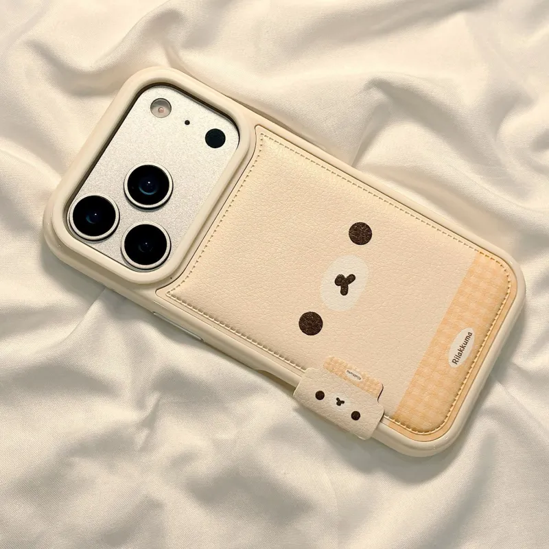 My Melody Card Holder Phone Case with Sliding Camera Cover