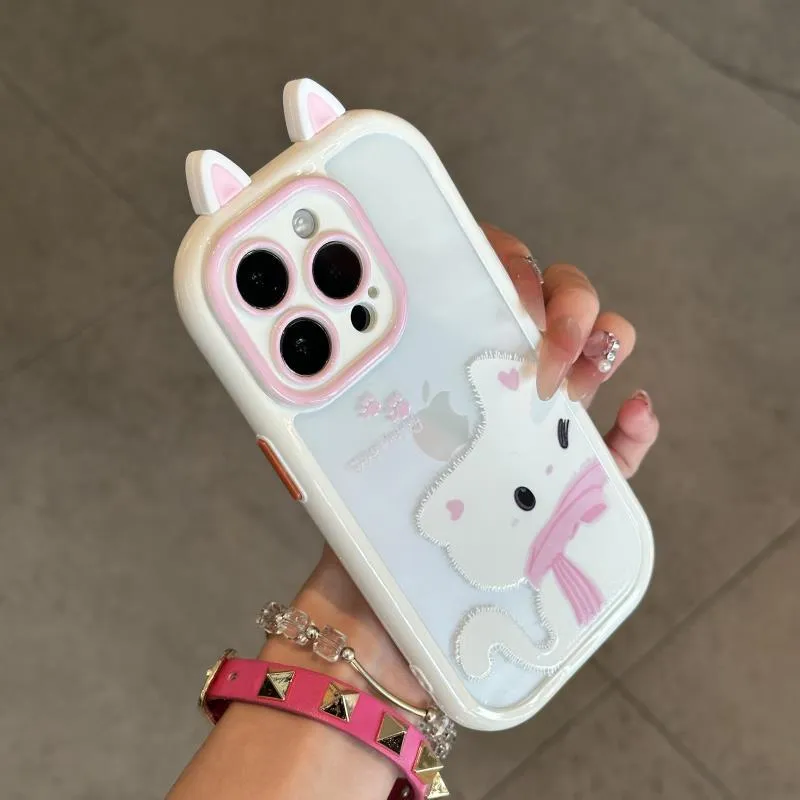 Cute 3D Cat Ears Phone Case