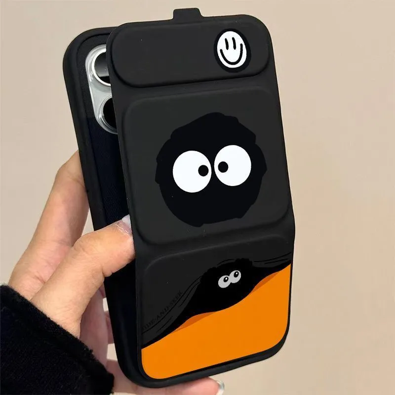 Cute Cartoon 3D Stand iPhone Case | Foldable Wallet Style Phone Cover