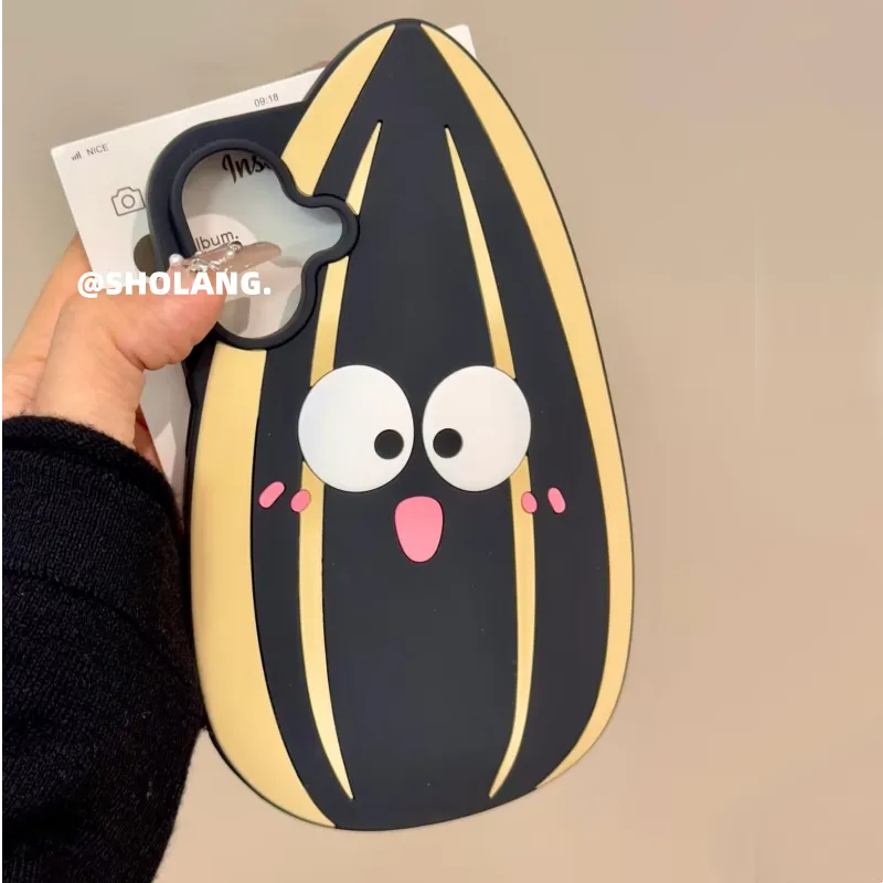 Cute Cartoon Character iPhone Case | 3D Funny Aesthetic Phone Cover